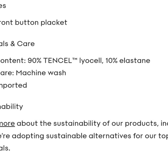 Wilfred Pose Waist Longsleeve Black -S - Picture 9 of 11